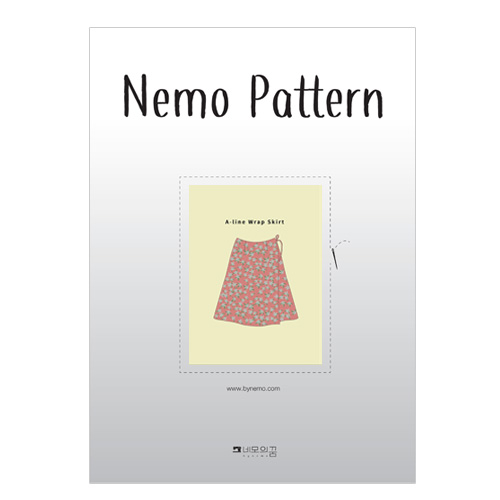 바이패턴 NP-A-line wrap Skirt