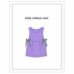 바이패턴 [DIY] side ribbon vest